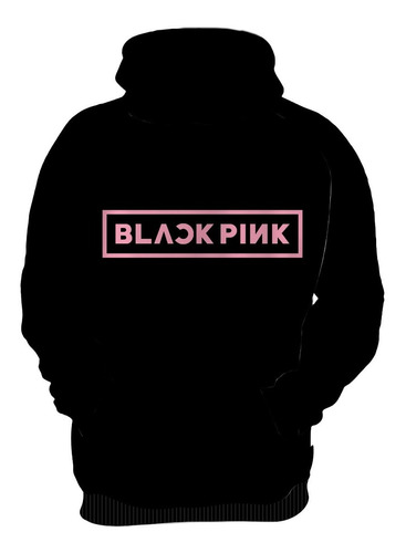 Blusa Frio Moletom Casaco Black Pink Cantora K-pop Top 15