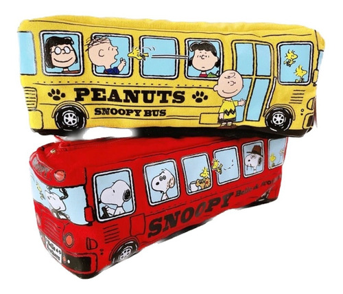 Lapicera Snoopy Diseño Camión Escolar