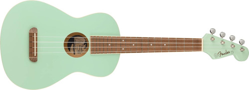 Fender Avalon Ukelele Tenor, Verde Surf