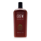 American Crew 3 En 1, Champú, Acondicionador Y Gel, Tea Tree