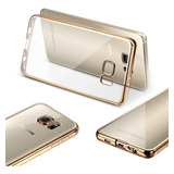 Funda Tpu Borde Metal Samsung Galaxy S6/7/edge/s8/s8+/note 5