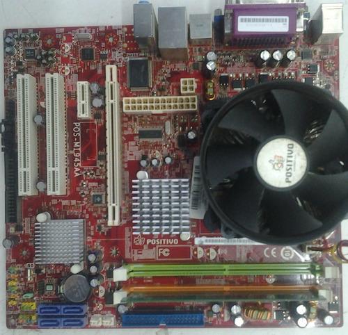 Kit Placa Mãe Positivo Mi945aa + Dual Core E3200 + Cooler