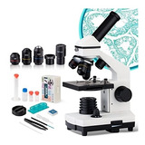 Microscopio Biológico Para Niños, Estudiantes Y Adultos