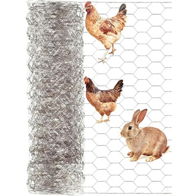 Malla De Alambre Para Pollos, Malla Ciclónica, 0,4 M X 10 M