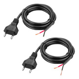 Cabo Pp P/ Ferramentas Elétricas Wap 2x1,5mm 3m - 2pçs