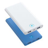 Cargador Portátil Paquete De 2 Baterías Externas 20000 Mah