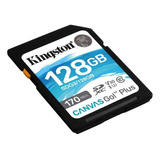 Memoria Flash Kingston Canvas Plus 128gb Sdxc Uhs-i Clase 10