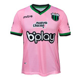 Camiseta Nueva Chicago Mitre Cáncer De Mama Original