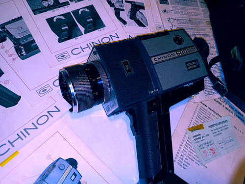 Cámara Videofilmadora Súper Chinon 600 Power Zoom. Reliq Liq