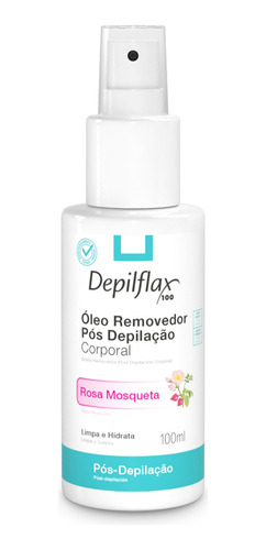 Oleo Removedor Rosa Mosqueta Depilflax Pos Depilação Limpeza