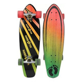 Tabla Patineta Completa Skate Longboar Abec 3 Rasta