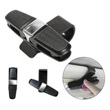 Soporte Para Gafas Con Doble Clip Para Visera De Coche