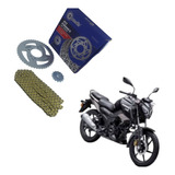 Kit De Arrastre Tvs Raider 125- 4 Huecos - Dorada - Cassarel