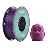 Filamento 3d Pla Esun Etwinkling (glitter) 1,75 Mm 1 Kg Cor Roxa