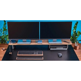 Mouse Pad Desk Pad Gigante Setup Gamer 100x48cm Couro Ecolog