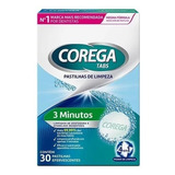 Corega Tabs 4 Em 1 Dentaduras Aparelho Móvel C/30  Envio 24h