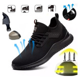 Tenis Zapatos De Seguridad Industrial Kevlar Con Casquillo