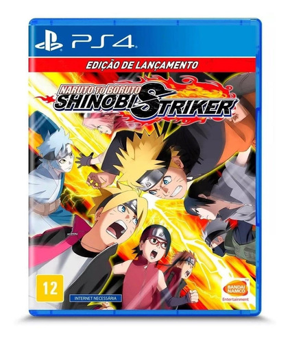 Naruto To Boruto: Shinobi Striker  Standard Edition Bandai Namco Ps4 Físico