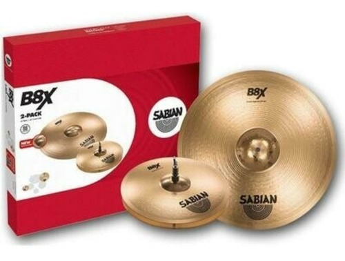 Paquete  De Platillos Sabian B8x 14 16 45011x