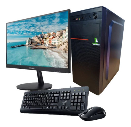 Computadora Cpu Core I5 16 Gb 480 Gb Ssd  Monitor Led 22 