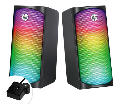 Parlante Hp Gamer Dhe-6004 Rgb Multimedia - Electromundo