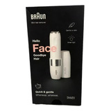 Braun Mini Removedor De Pelos Depilação Facial Elétrica Cor Branco
