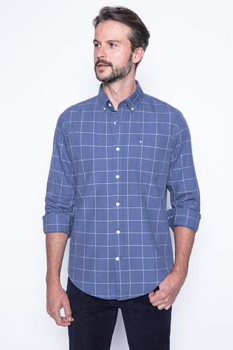 Camisa Grimsy Azul Fw2024 New Man