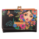 Cartera Agustina Nicole Lee Estampada Con Solapa Ss24