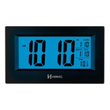 Relógio  De Mesa/despertador Herweg Digital 2972-034 Preto