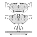 Pastilla De Freno Bmw ---serie 1 118i - 120i - 125i -130i 05