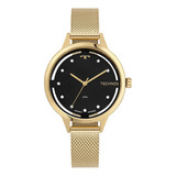 Relógio Feminino Technos Brilho Dourado 2035mxx/1p Original
