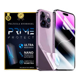 Película Traseira+fronta Compat. Iphonel Hydrogel Tpu Todos