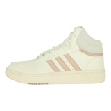 Zapatilla adidas Hoops 3.0 Mid Off Mujer White/wonder Taupe