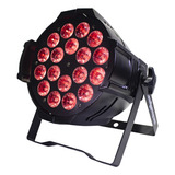 Luz Disco Cañon Led 18x12w 4 Colores Rgbw Super Potente Msi