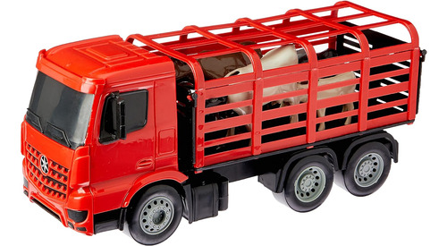 Caminhão Boiadeiro Superfrota Vermelho - Poliplac 7140