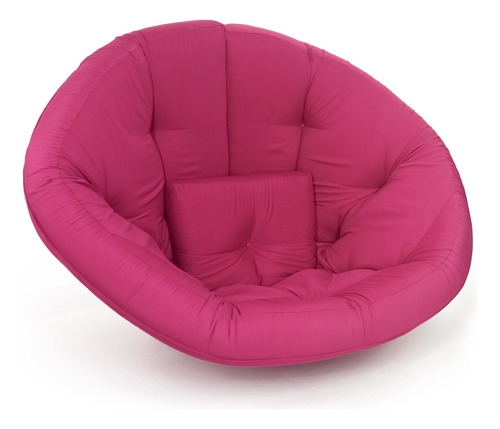 Puff Sillon Cama Mod Icon Fucsia