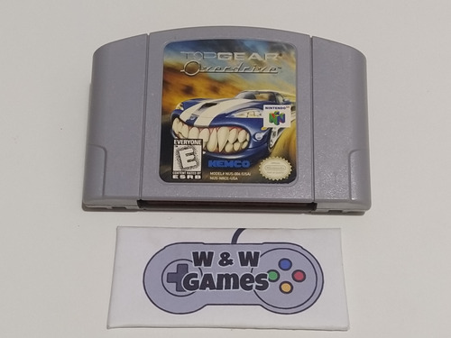 Cartucho Top Gear Overdrive - Original Para Nintendo 64