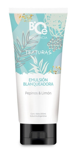 Emulsion Blanqueadora Pepino Limón Elimina Manchas Rostro