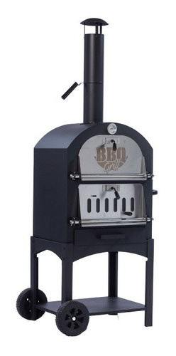 Horno De Campo Leña O Carbon Piso Refractario Bbq Grill 