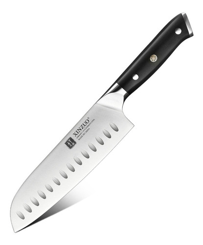 Cuchillo Santoku 31 Cm Acero Inoxidable Aleman 1.4116