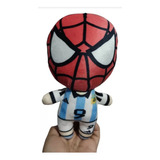 Peluche Julian Alvarez Spiderman Selección Argentina Campeón