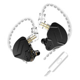 Auriculares In Ear Kz Zsn Pro X 2 Vias Cable Con Microfono 