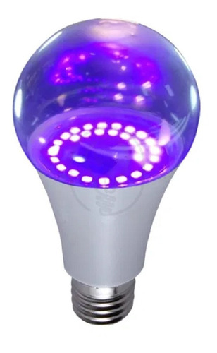 Bombillo Led Luz Negra Neon Fiestas Uv Ultravioleta