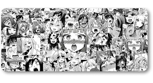 Mousepad Xl 58x30cm Cod.597 Chicas Anime Ahegao