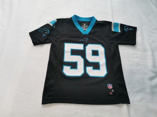 Jersey Nfl S Infantil 8 Años Panteras Carolina Panthers 