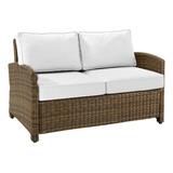 Crosley Furniture Ko70022wb-wh Bradenton - Sofa Biplaza De M