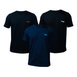 Pack X3 Camisetas Tela Fría Spandex Originales Ripple