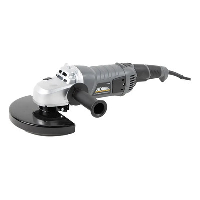 Esmeriladora Industrial 2300w 9 Pulgadas Adir 11590 Color Gris con negro | Envío gratis
