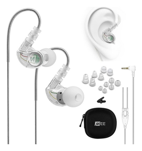 Audífonos Intrauditivos Meeaudio M6, C/estuche, 3.5mm Jack