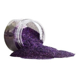 Decoracion Glitter Individual Violeta